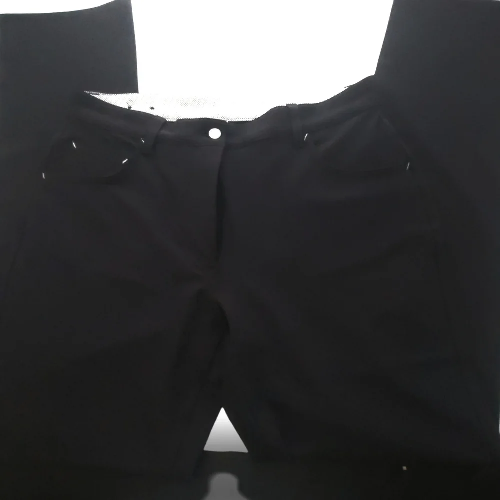FootJoy‎ Southpole Flex Golf Pants Men Large Black Stretch Excellent Trousers